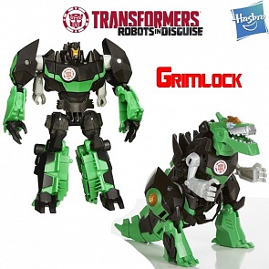 Трансформер из серии Роботы под прикрытием Warrior Class – Гримлок (Hasbro, b0908-b0070)